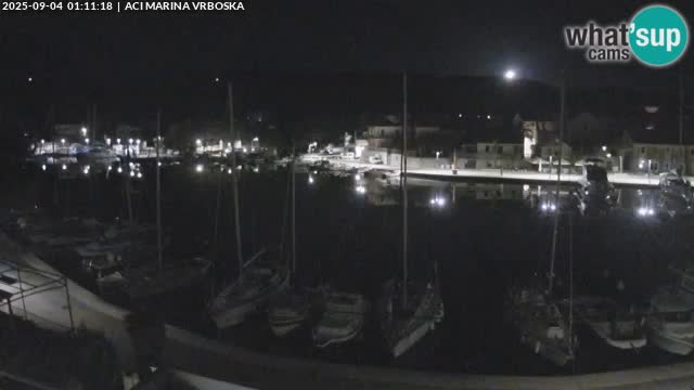 Spletna kamera Vrboska | Otok Hvar | Hrvaška