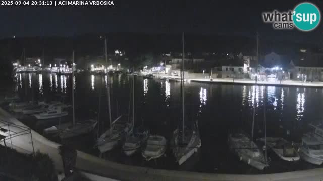 Vrboska livecam | Isola di Hvar | Croazia