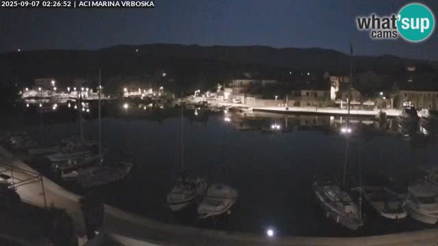 Spletna kamera Vrboska | Otok Hvar | Hrvaška