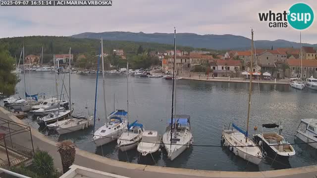 Spletna kamera Vrboska | Otok Hvar | Hrvaška