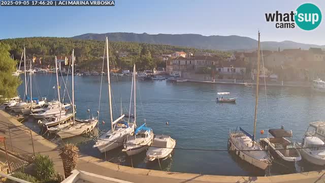 Spletna kamera Vrboska | Otok Hvar | Hrvaška