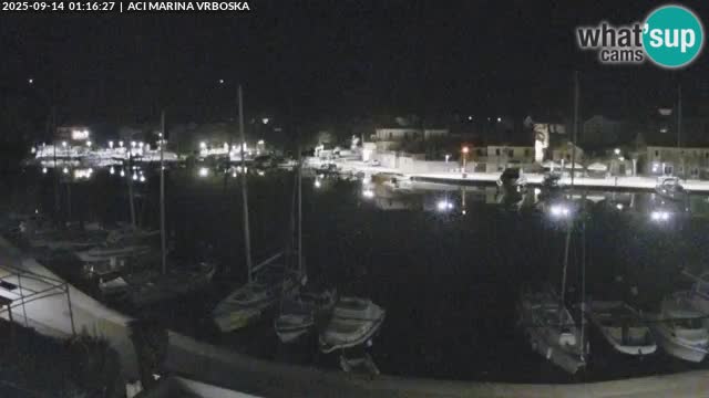 Spletna kamera Vrboska | Otok Hvar | Hrvaška
