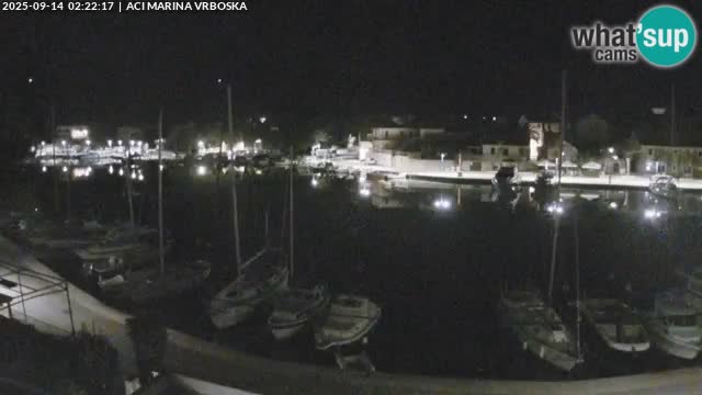 Spletna kamera Vrboska | Otok Hvar | Hrvaška