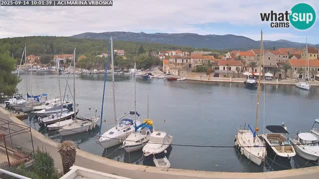 Spletna kamera Vrboska | Otok Hvar | Hrvaška