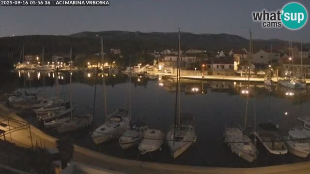 Spletna kamera Vrboska | Otok Hvar | Hrvaška