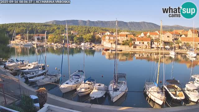 Vrboska livecam | Isola di Hvar | Croazia