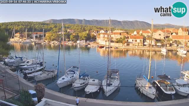 Vrboska livecam | Isola di Hvar | Croazia