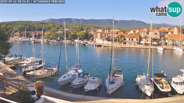 Vrboska livecam | Isola di Hvar | Croazia