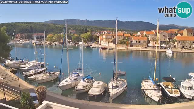 Spletna kamera Vrboska | Otok Hvar | Hrvaška