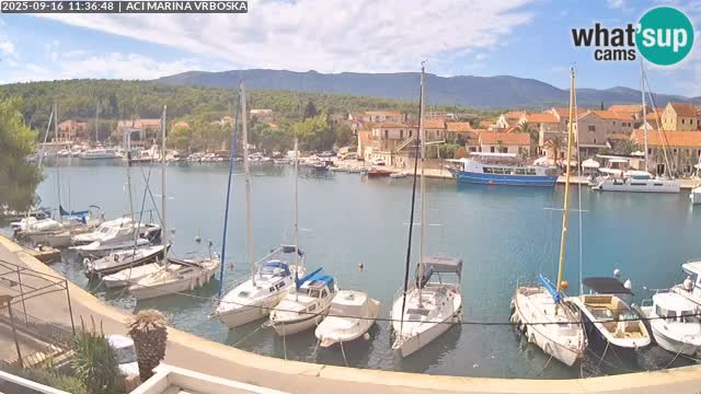 Spletna kamera Vrboska | Otok Hvar | Hrvaška