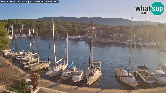 Spletna kamera Vrboska | Otok Hvar | Hrvaška