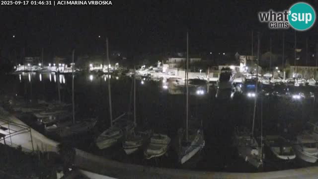 Spletna kamera Vrboska | Otok Hvar | Hrvaška