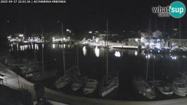 Spletna kamera Vrboska | Otok Hvar | Hrvaška