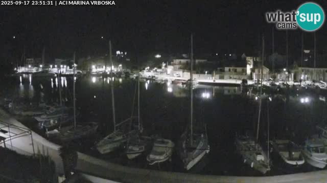 Spletna kamera Vrboska | Otok Hvar | Hrvaška