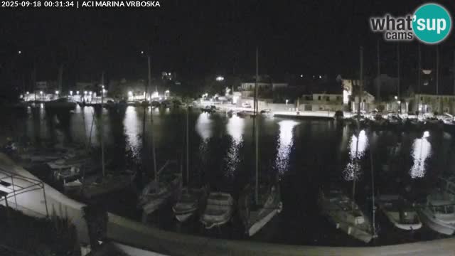 Spletna kamera Vrboska | Otok Hvar | Hrvaška