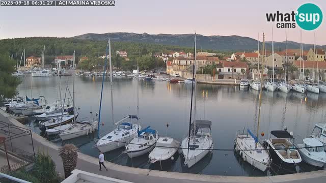 Vrboska livecam | Isola di Hvar | Croazia