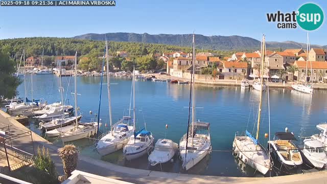 Vrboska livecam | Isola di Hvar | Croazia