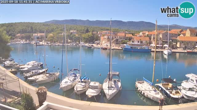 Vrboska web kamera | otom Hvar | Dalmacija