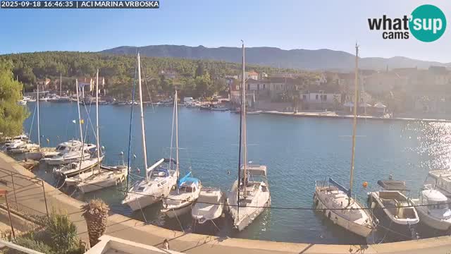 Vrboska livecam | Isola di Hvar | Croazia