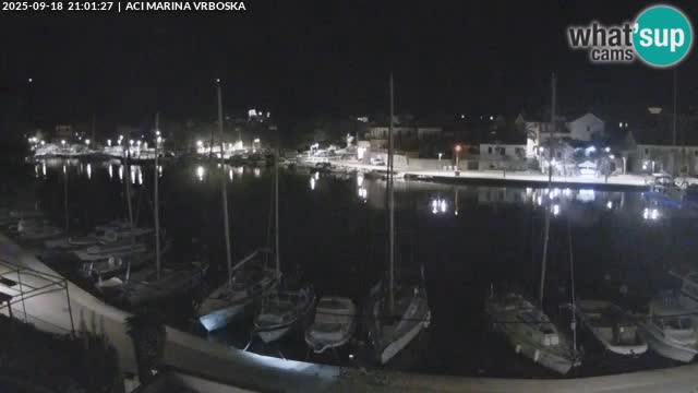 Vrboska livecam | Isola di Hvar | Croazia