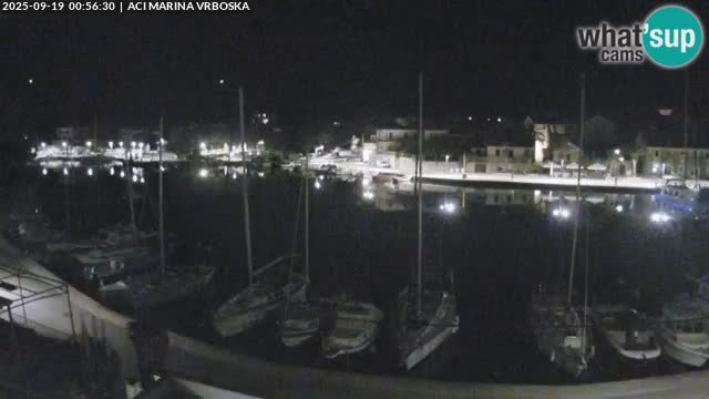 Vrboska livecam | Isola di Hvar | Croazia