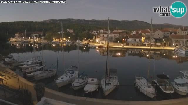 Vrboska livecam | Isola di Hvar | Croazia