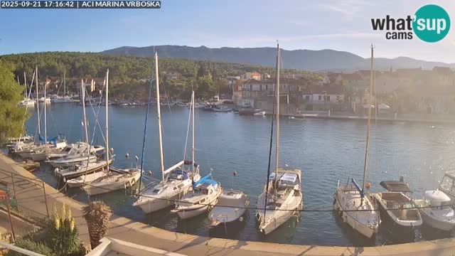 Spletna kamera Vrboska | Otok Hvar | Hrvaška