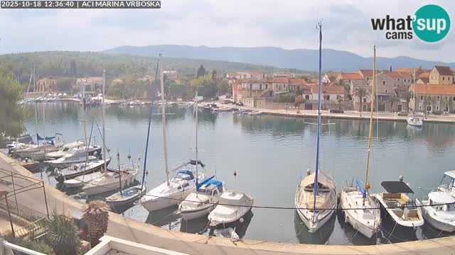 Spletna kamera Vrboska | Otok Hvar | Hrvaška
