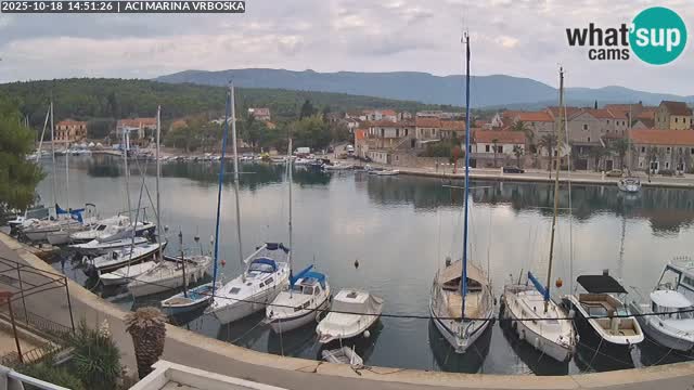 Spletna kamera Vrboska | Otok Hvar | Hrvaška