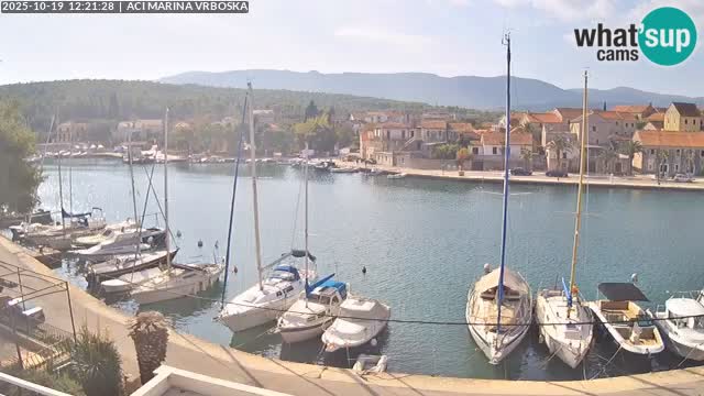 Vrboska web kamera | otom Hvar | Dalmacija