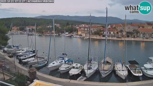 Vrboska livecam | Isola di Hvar | Croazia