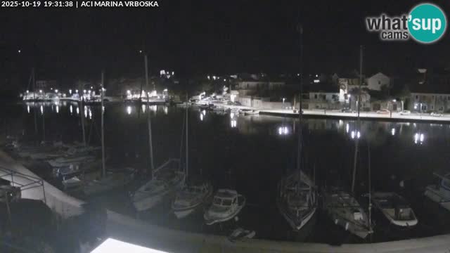 Spletna kamera Vrboska | Otok Hvar | Hrvaška