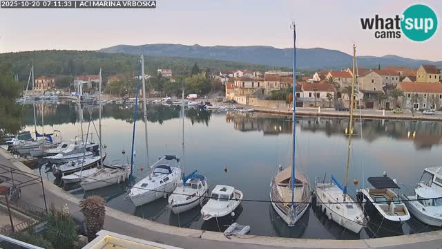 Spletna kamera Vrboska | Otok Hvar | Hrvaška