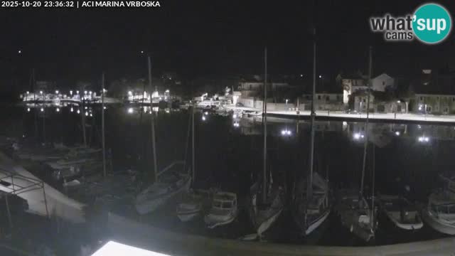 Spletna kamera Vrboska | Otok Hvar | Hrvaška