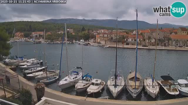 Spletna kamera Vrboska | Otok Hvar | Hrvaška