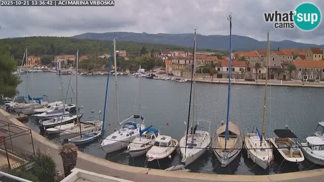 Spletna kamera Vrboska | Otok Hvar | Hrvaška