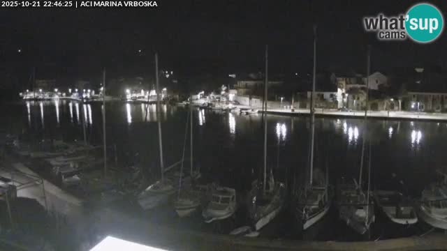 Spletna kamera Vrboska | Otok Hvar | Hrvaška