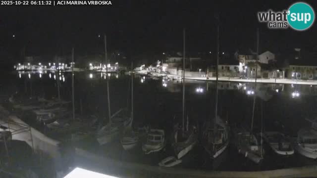 Spletna kamera Vrboska | Otok Hvar | Hrvaška
