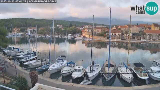 Spletna kamera Vrboska | Otok Hvar | Hrvaška