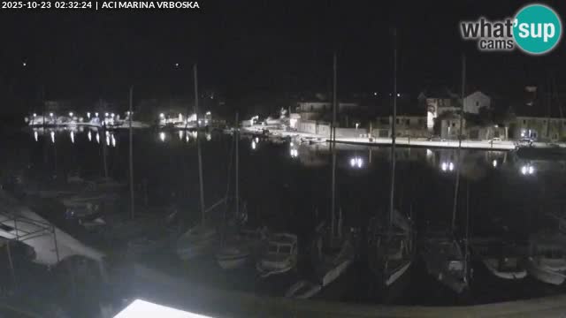 Spletna kamera Vrboska | Otok Hvar | Hrvaška