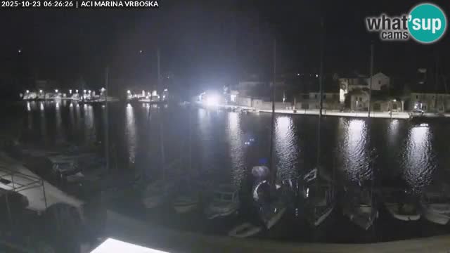 Spletna kamera Vrboska | Otok Hvar | Hrvaška