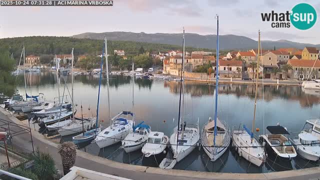 Spletna kamera Vrboska | Otok Hvar | Hrvaška