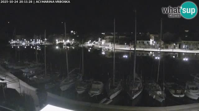 Spletna kamera Vrboska | Otok Hvar | Hrvaška