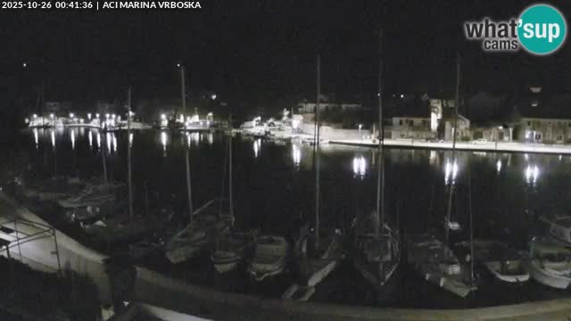 Spletna kamera Vrboska | Otok Hvar | Hrvaška