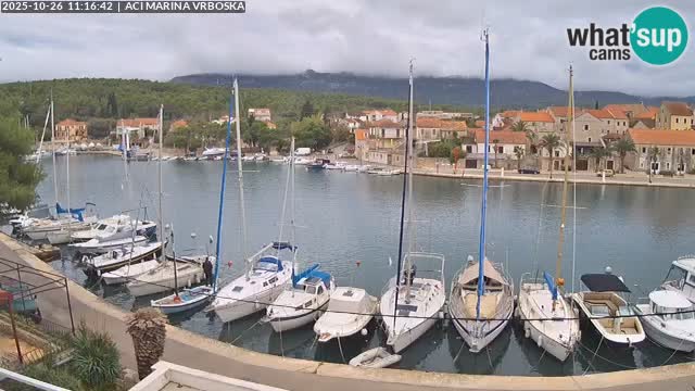 Spletna kamera Vrboska | Otok Hvar | Hrvaška