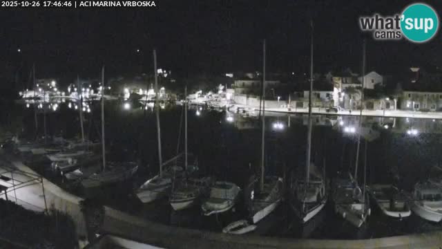 Spletna kamera Vrboska | Otok Hvar | Hrvaška