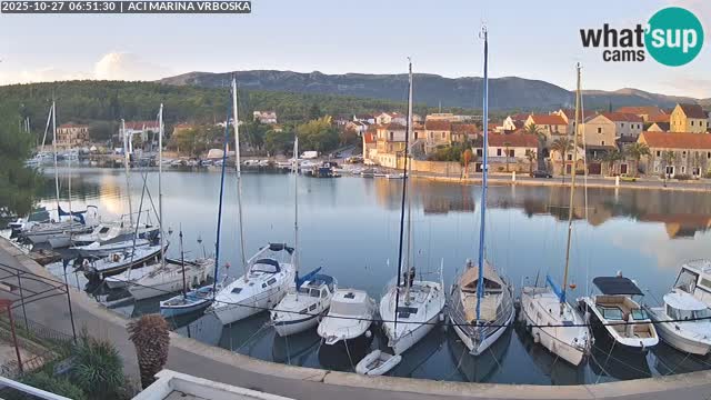 Vrboska livecam | Isola di Hvar | Croazia