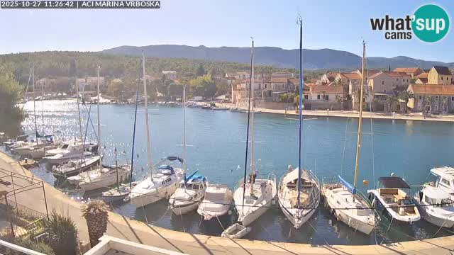 Vrboska livecam | Isola di Hvar | Croazia
