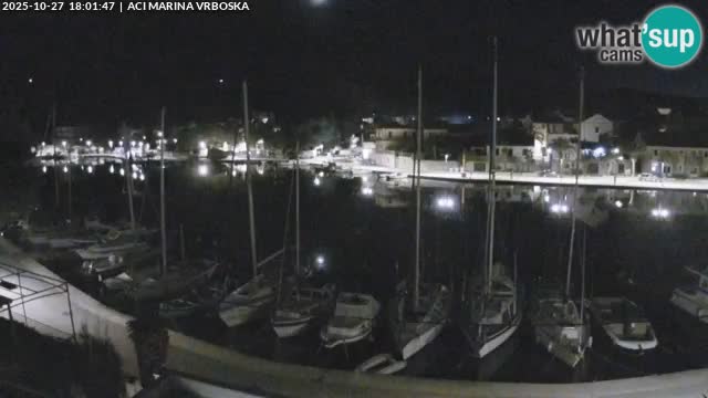 Vrboska livecam | Isola di Hvar | Croazia