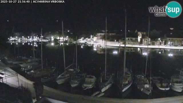 Spletna kamera Vrboska | Otok Hvar | Hrvaška
